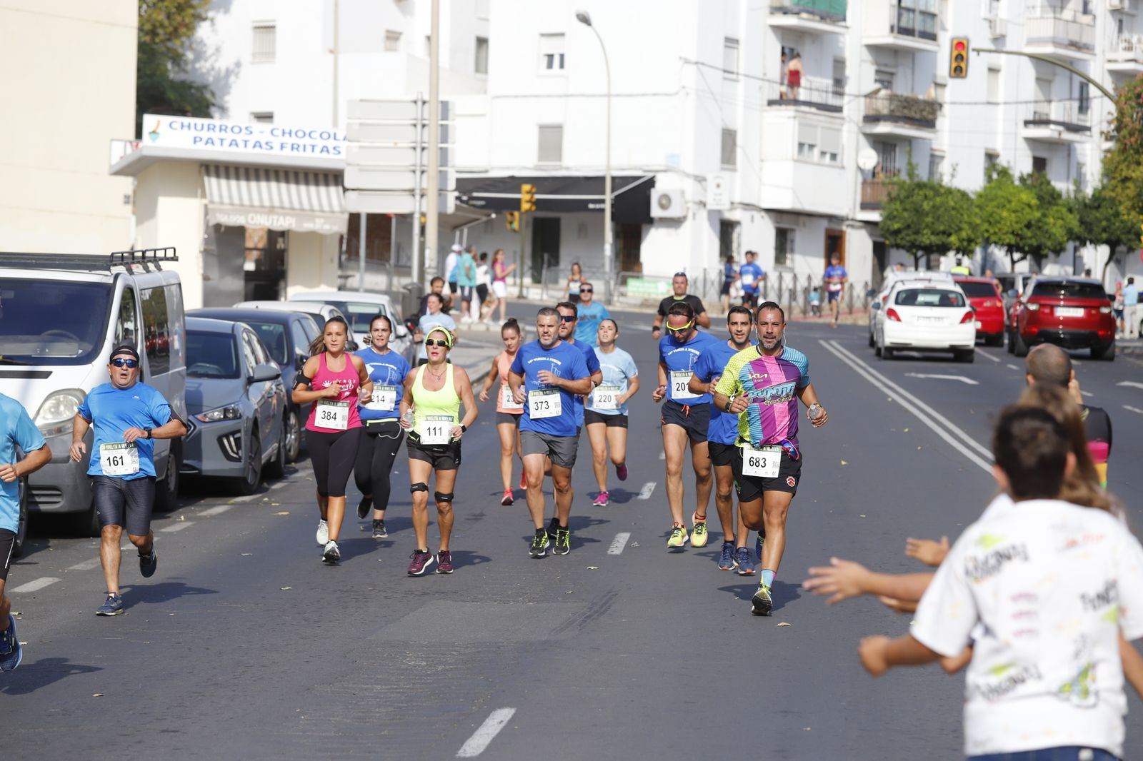 Las imágenes de la vuelta a Huelva de atletismo