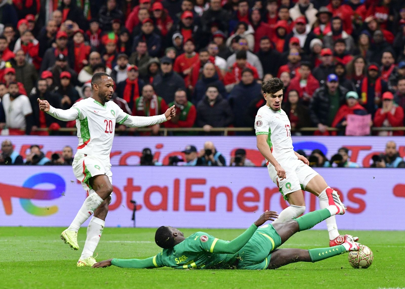 Las fotos de la final entre Marruecos y Senegal en la Copa África