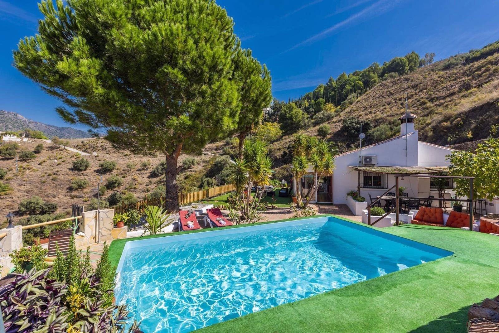 Una casa rural en la provincia de Málaga.