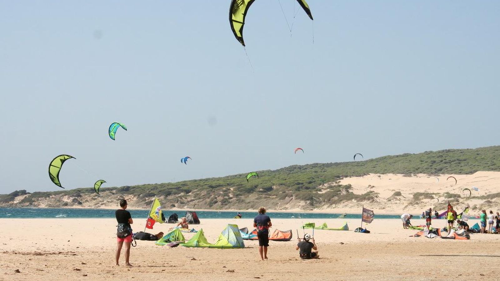 La playa de Valdevaqueros