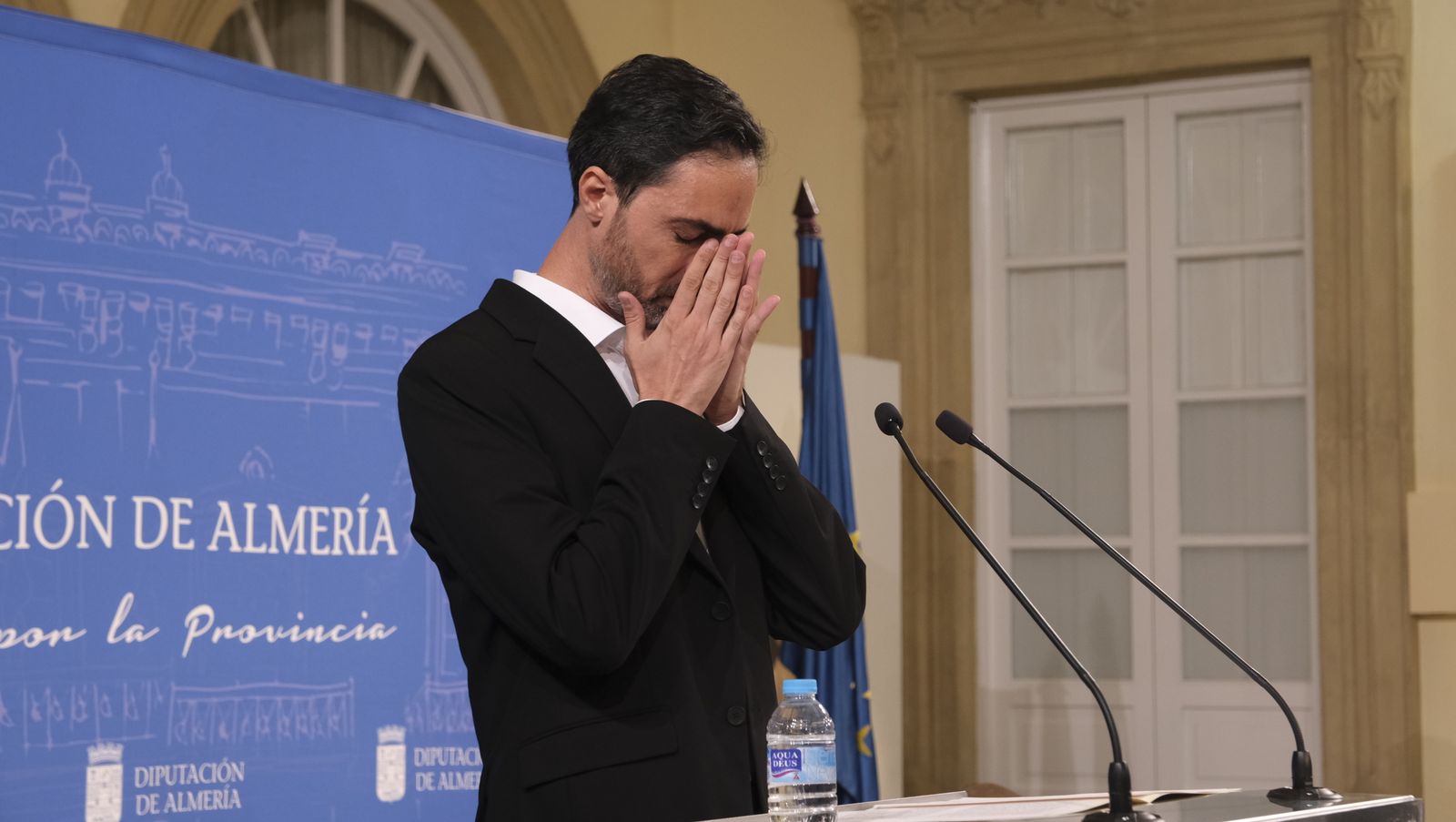 Imágenes de la entrega del Escudo de Oro de la Diputación de Almería a Ambrosio Sánchez