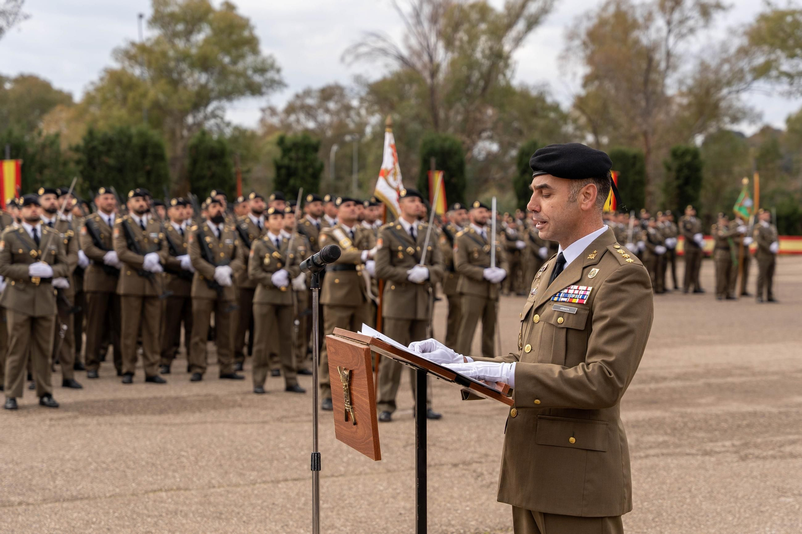 Alocución del coronel Armada.