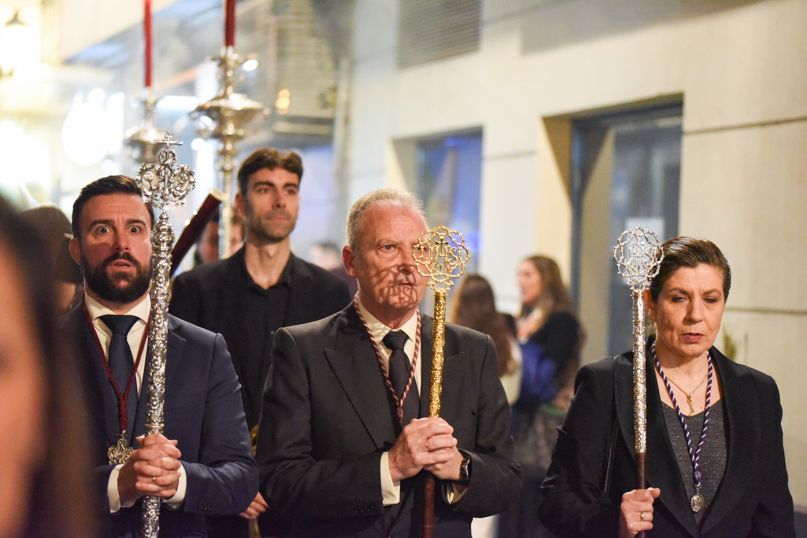 Las fotos del vía crucis de la hermandad de la Buena Muerte