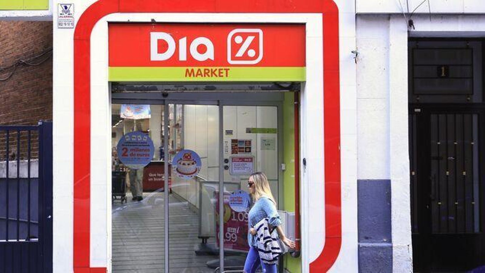 Uno de los supermercados que Grupo Dia tiene en España