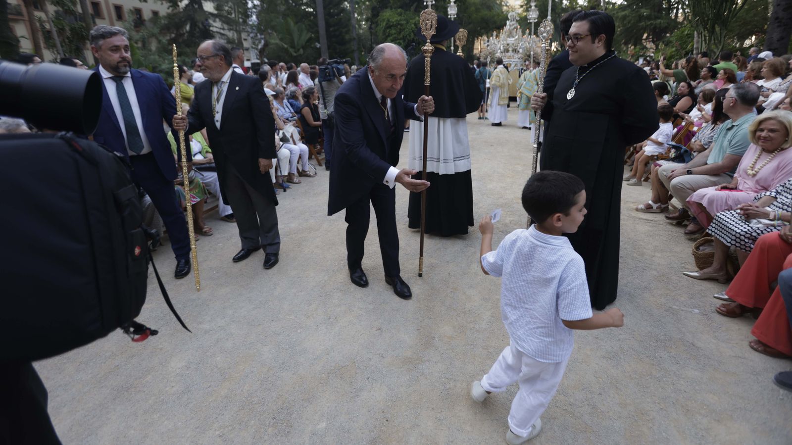 La Magna Mariana de Algeciras por el Parque María Cristina, en imágenes