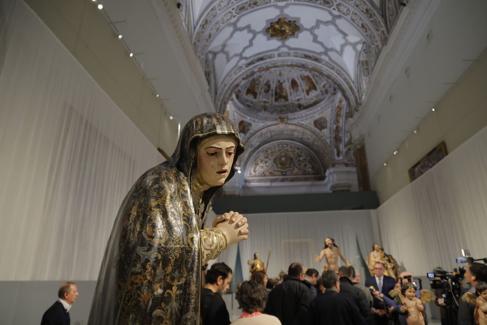 Las fotos de la muestra antológica sobre el escultor Pedro Roldán