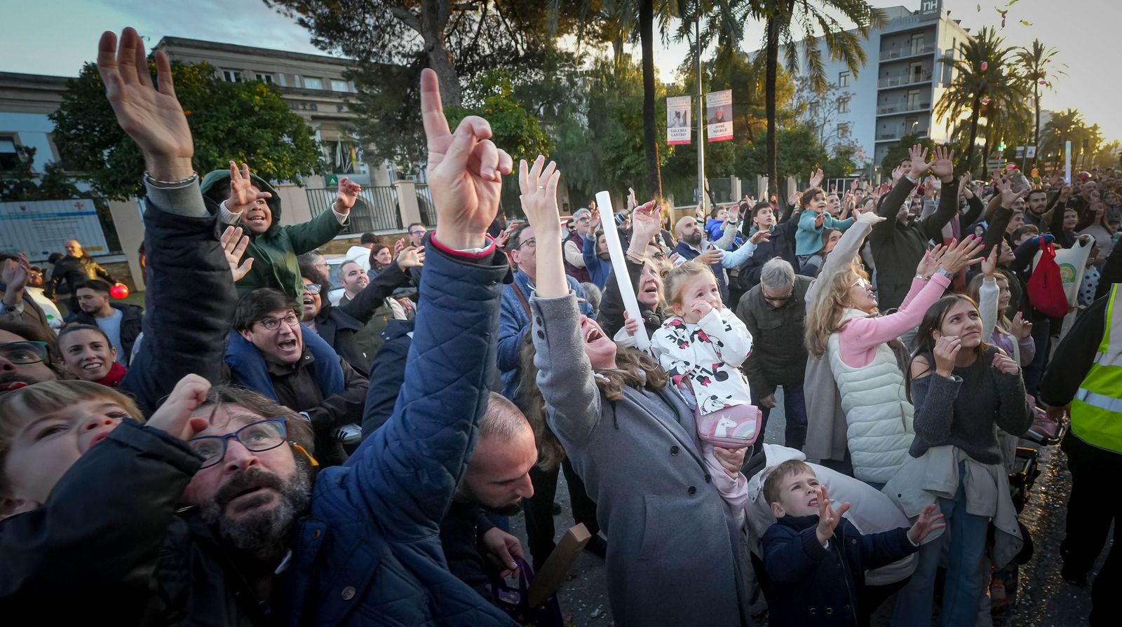 Imágenes de la cabalgata de Reyes Magos en Jerez