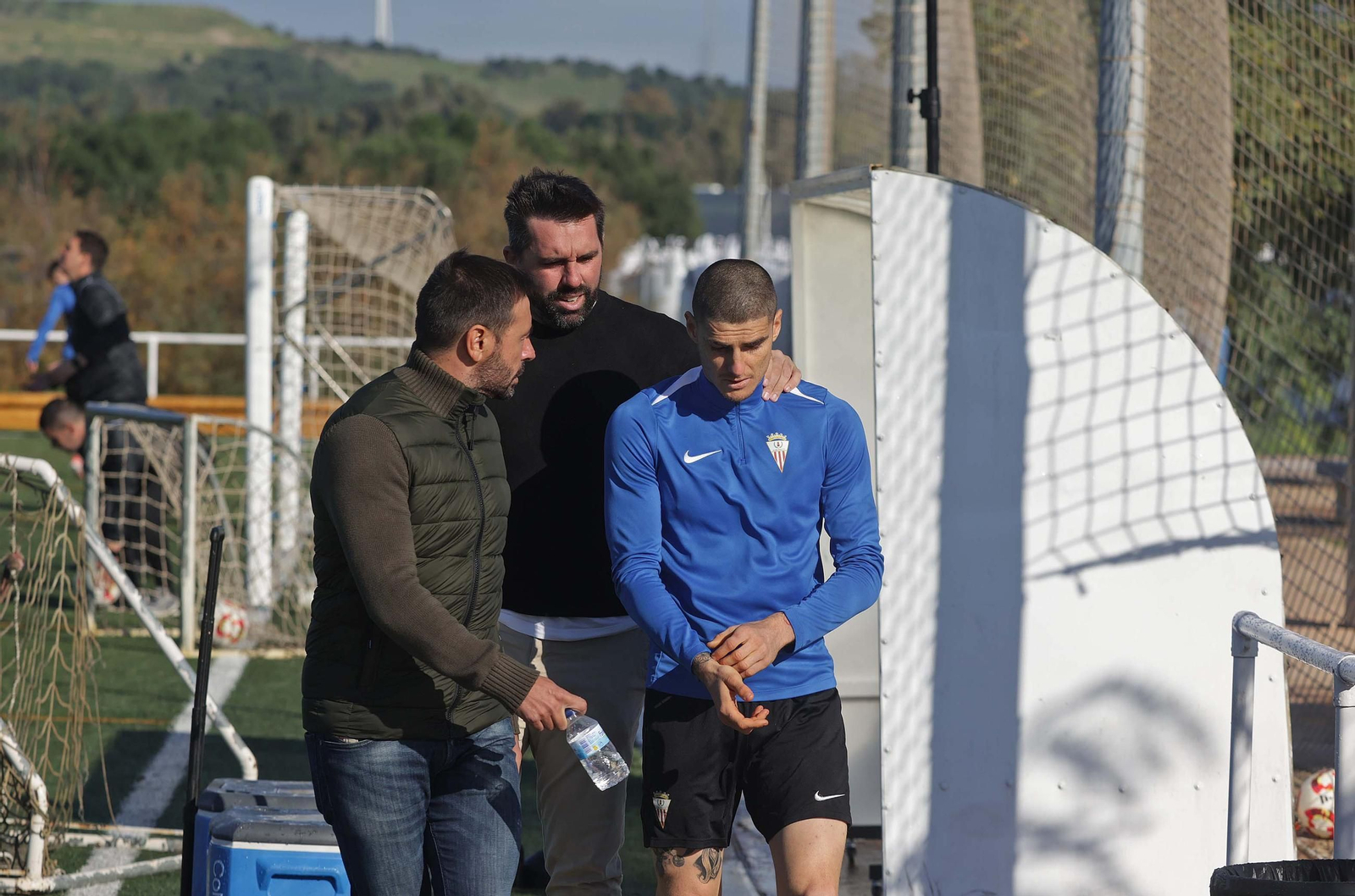 Fotos del entrenamiento del Algeciras CF previo a la visita del Yeclano al Nuevo Mirador