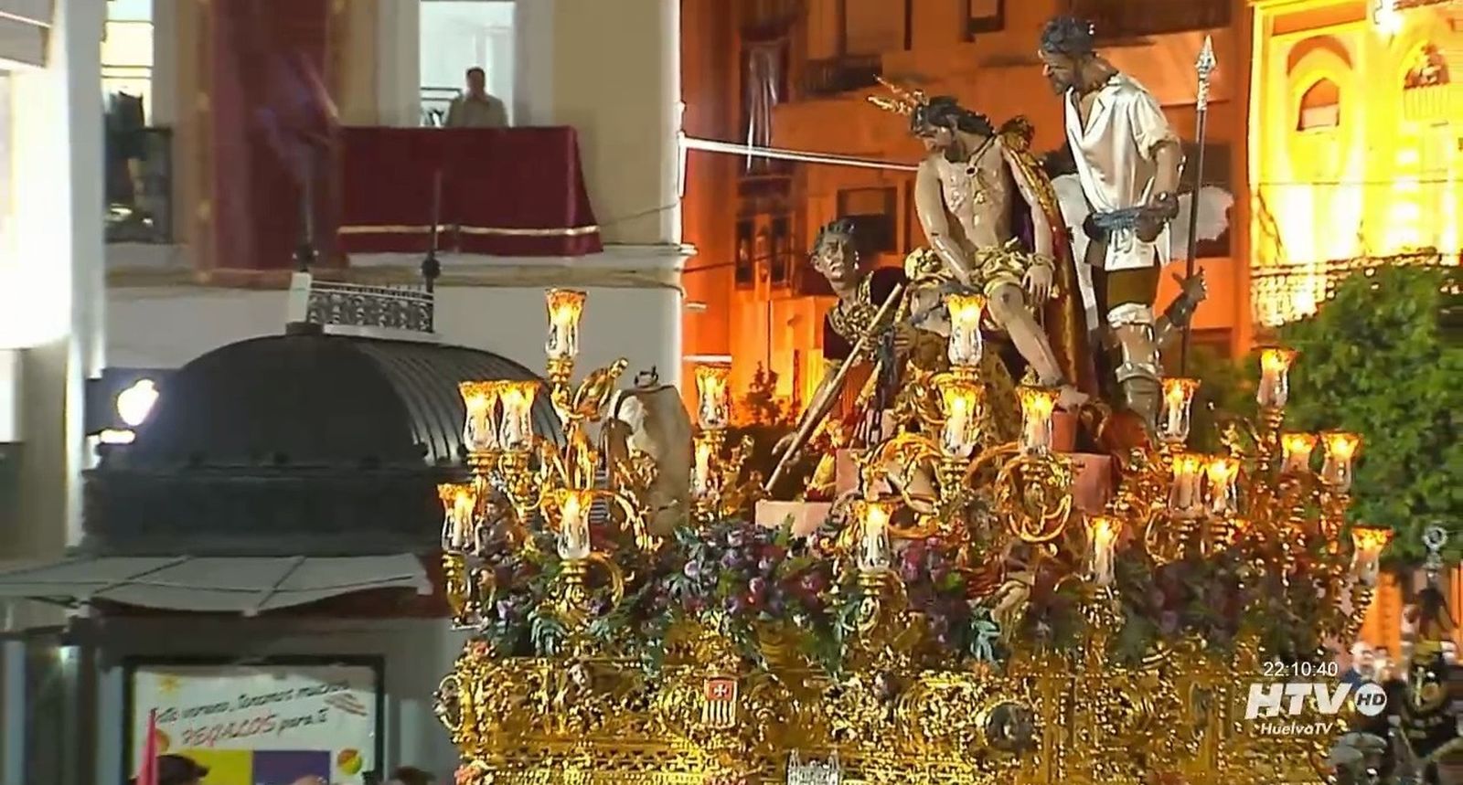 Jueves Santo en Huelva, en directo:  los Judíos, última hermandad en entrar en Carrera Oficial