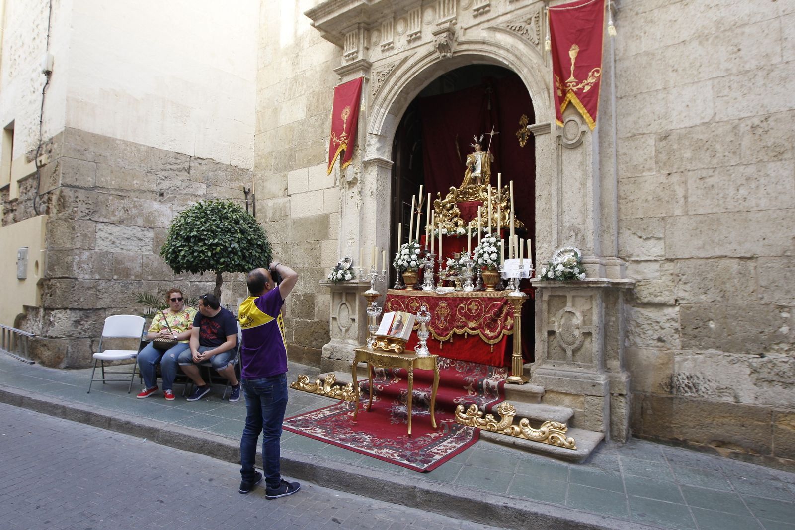 Las imágenes de la celebración del Corpus Christi en Almería