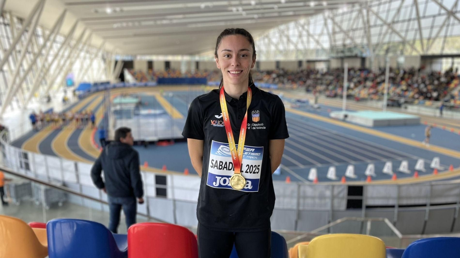 La atleta barreña Ana Prieto, del Valencia Atletismo.