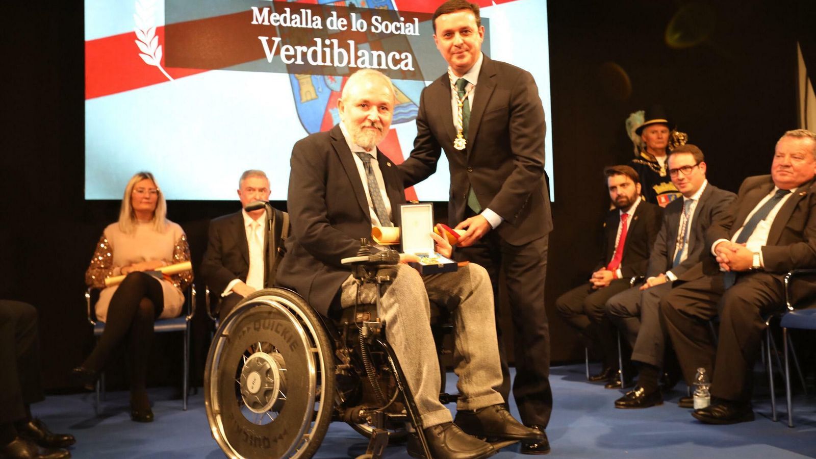 Medallla de lo Social a Verdiblanca.