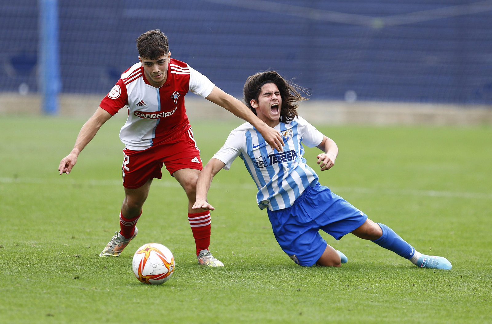 Las fotos del Málaga-Celta de la Copa del Rey de juveniles