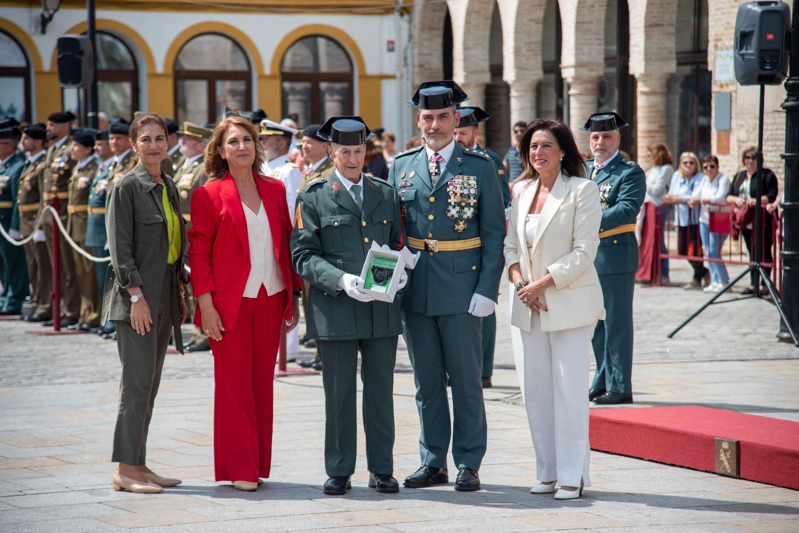 Conmemoración en Palma del Río del 181 aniversario de la fundación de la Guardia Civil