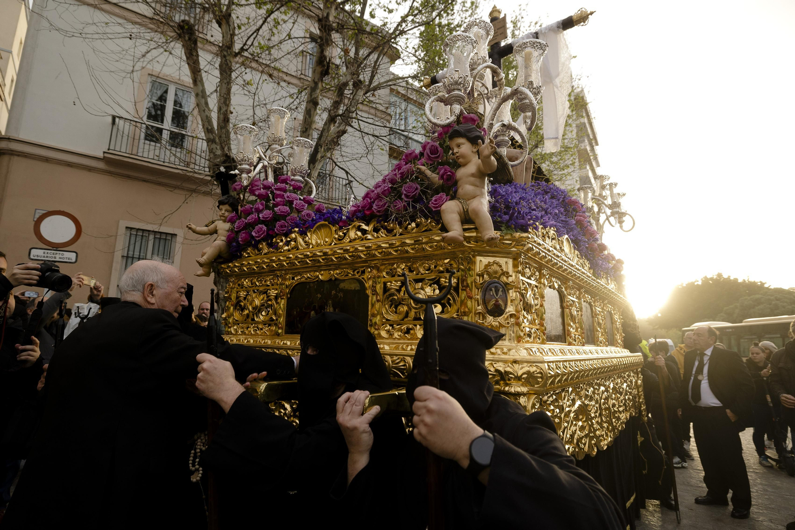 Las imágenes de la cofradía del Caminito este Miércoles Santo en la Semana Santa de Cádiz de 2024