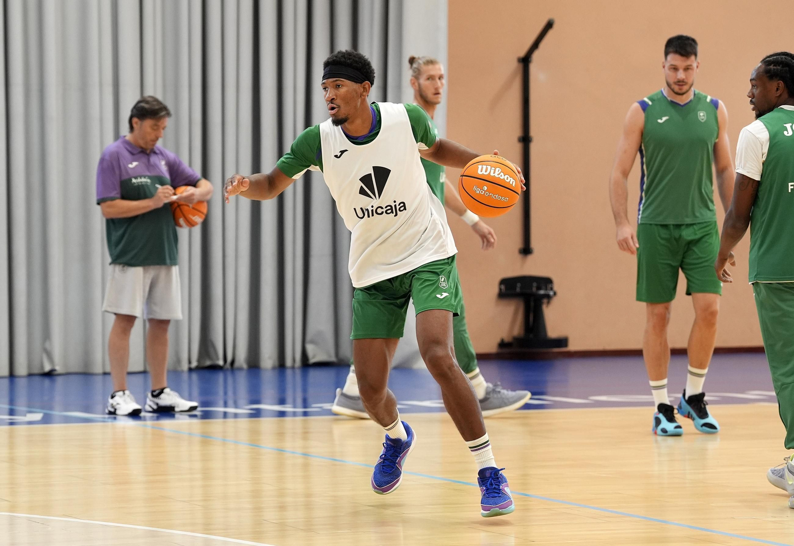 Killian Tillie ya entrena con el Unicaja y su debut se acerca