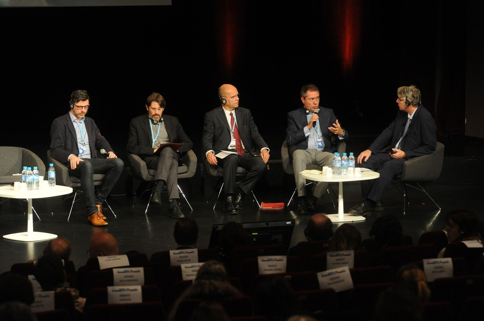 Juan Espadas durante su intervención en el foro sobre Economía Circular en París.