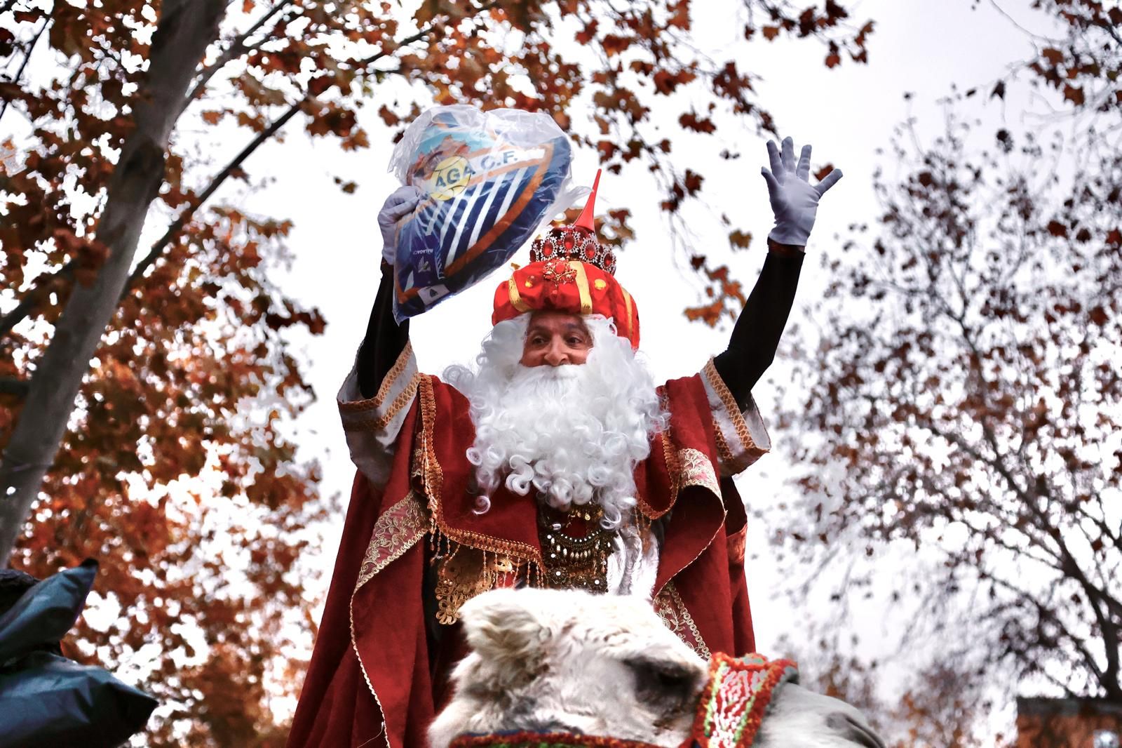 La Cabalgata de Reyes de Cruz de Humilladero, en imágenes