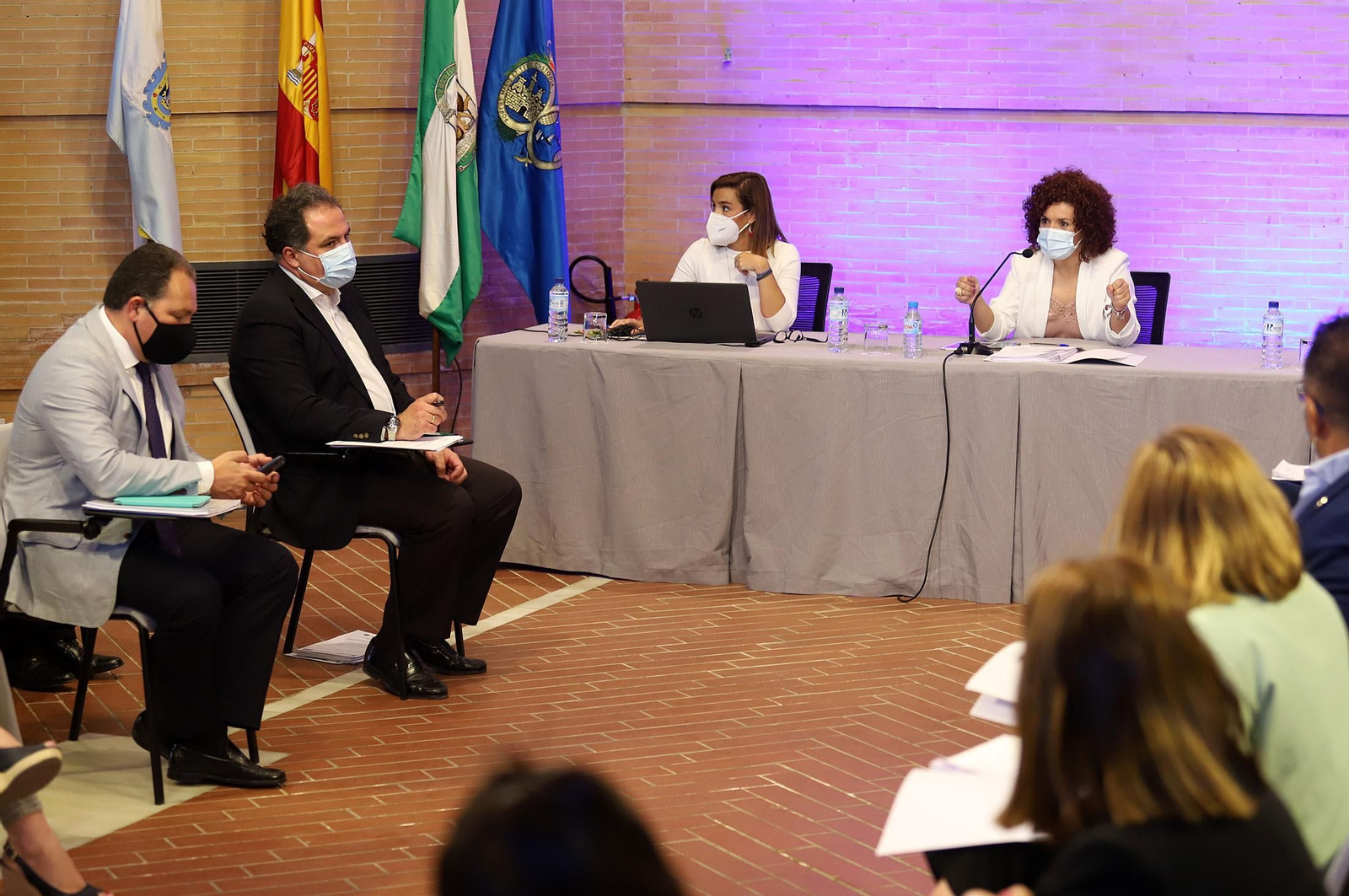 Imágenes del pleno de Diputación celebrado en el Foro Iberoamericano