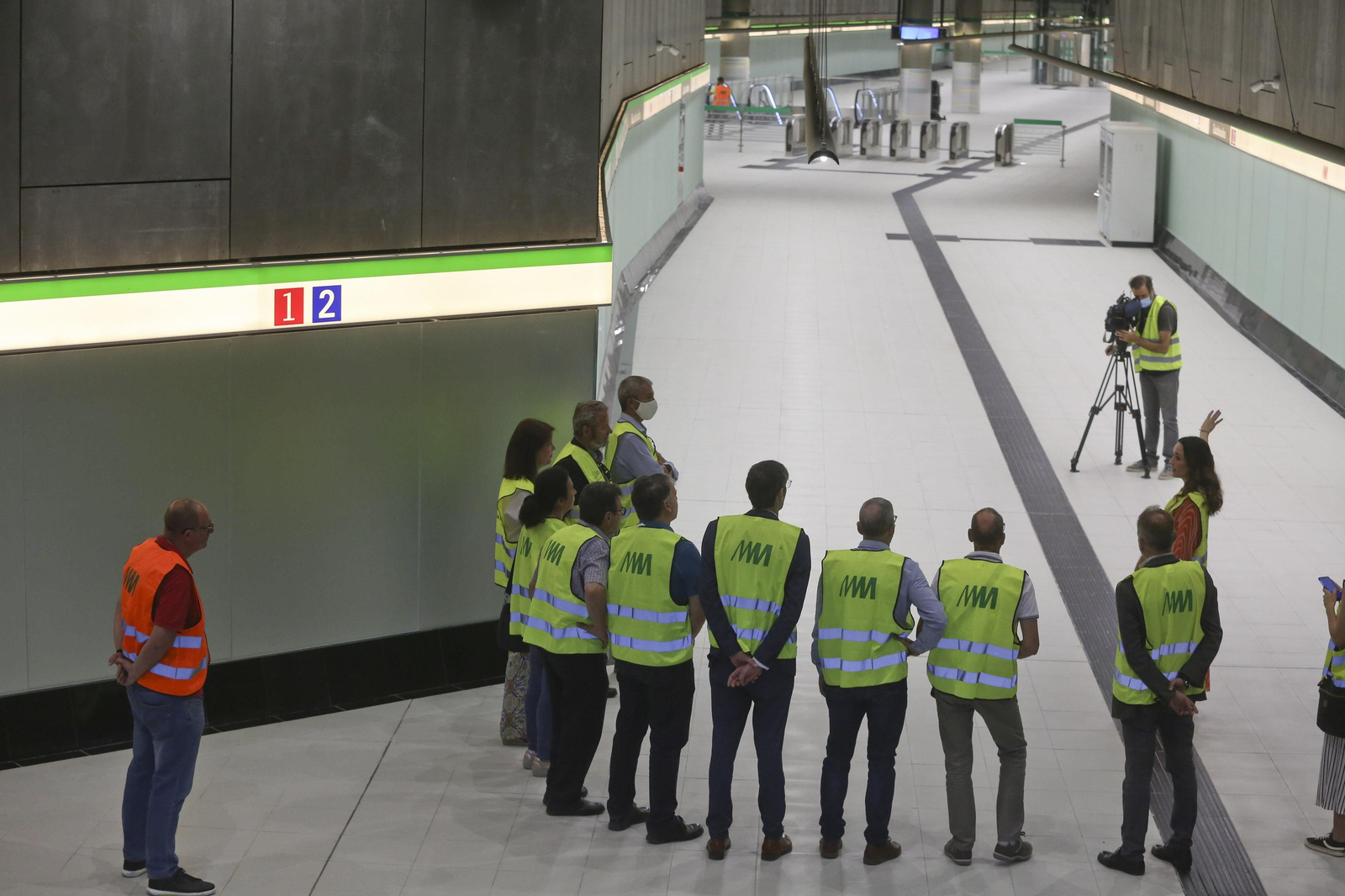 El Metro al Centro de Málaga: fotos de las estaciones Atarazanas y Guadalmedina El Metro al Centro de Málaga: fotos de las estaciones Atarazanas y Guadalmedina