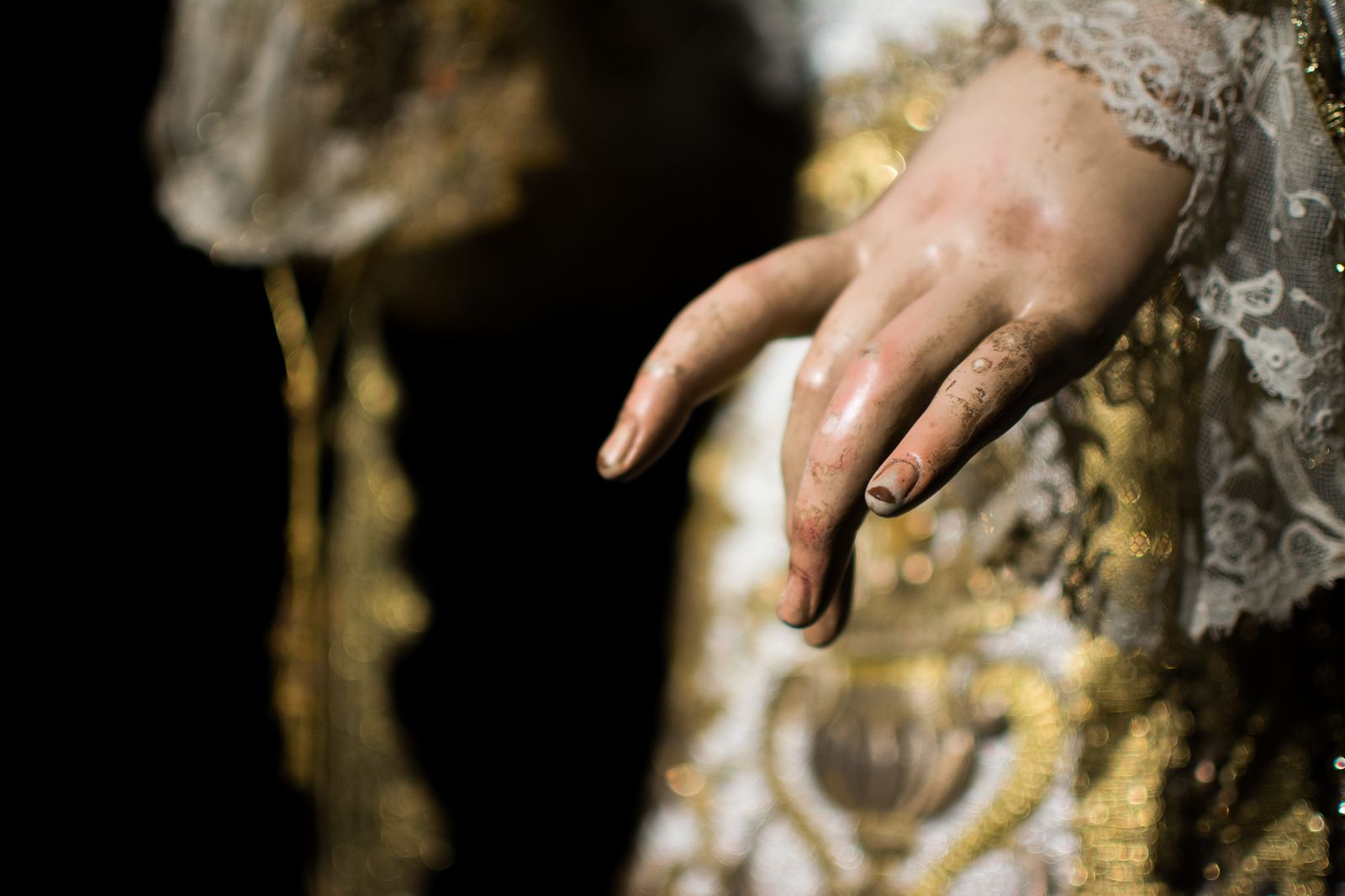 Besamanos a María Santísima de la Victoria, de las Cigarreras