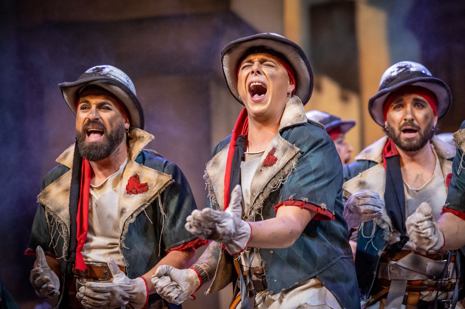 Comparsa Los sacrificaos