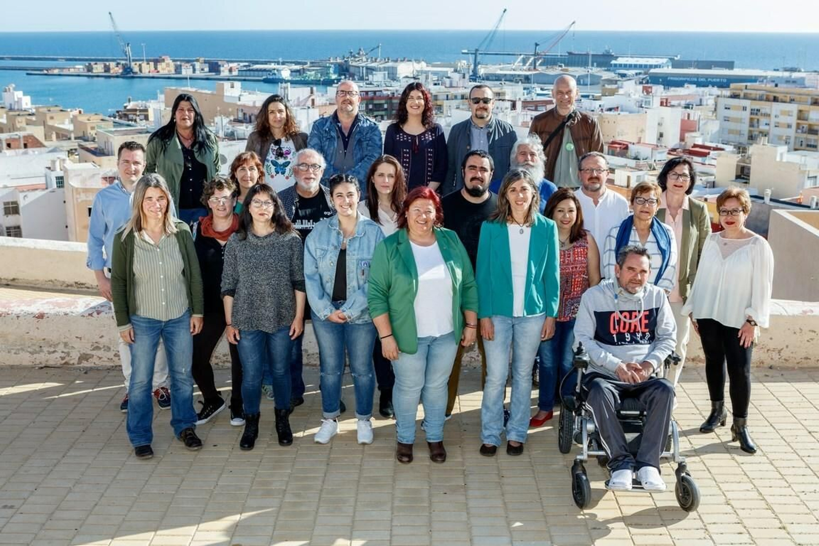 Foto de la 'familia IU-Equo'