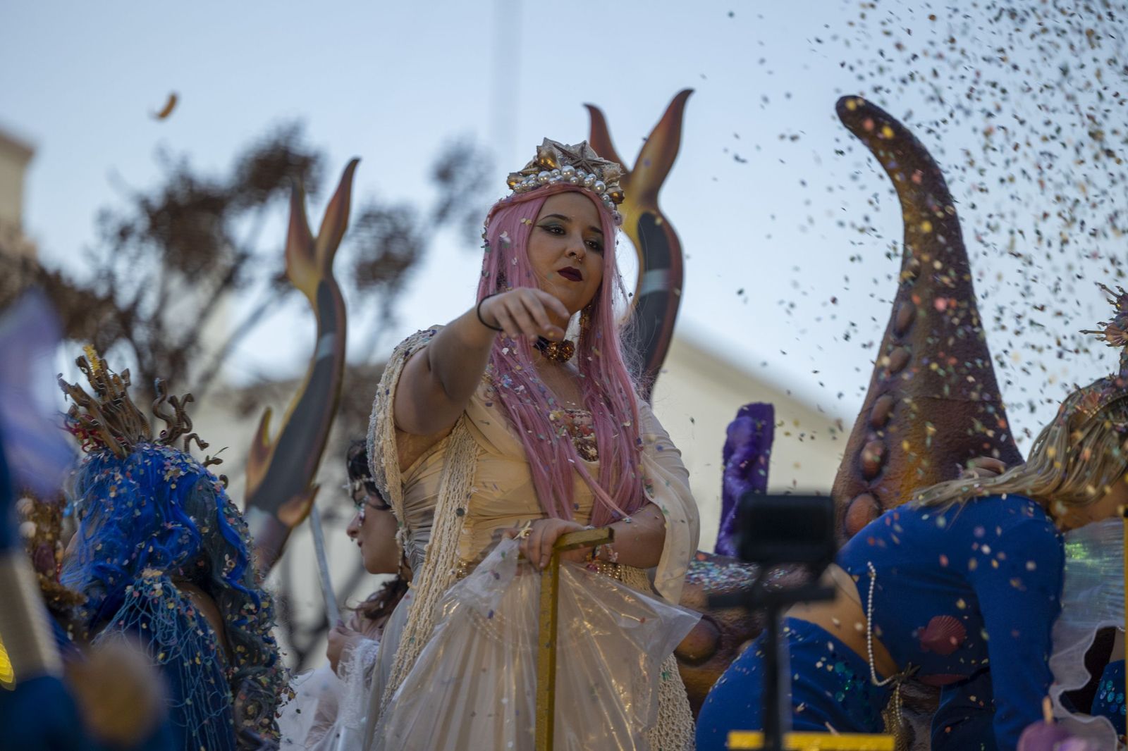 Las mejores imágenes de la Cabalgata del Carnaval de Cádiz 2026