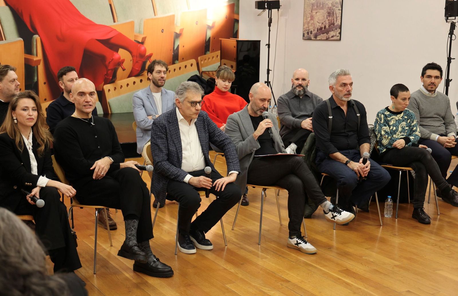 Un momento de la rueda de prensa de 'El sueño de una noche de verano'.