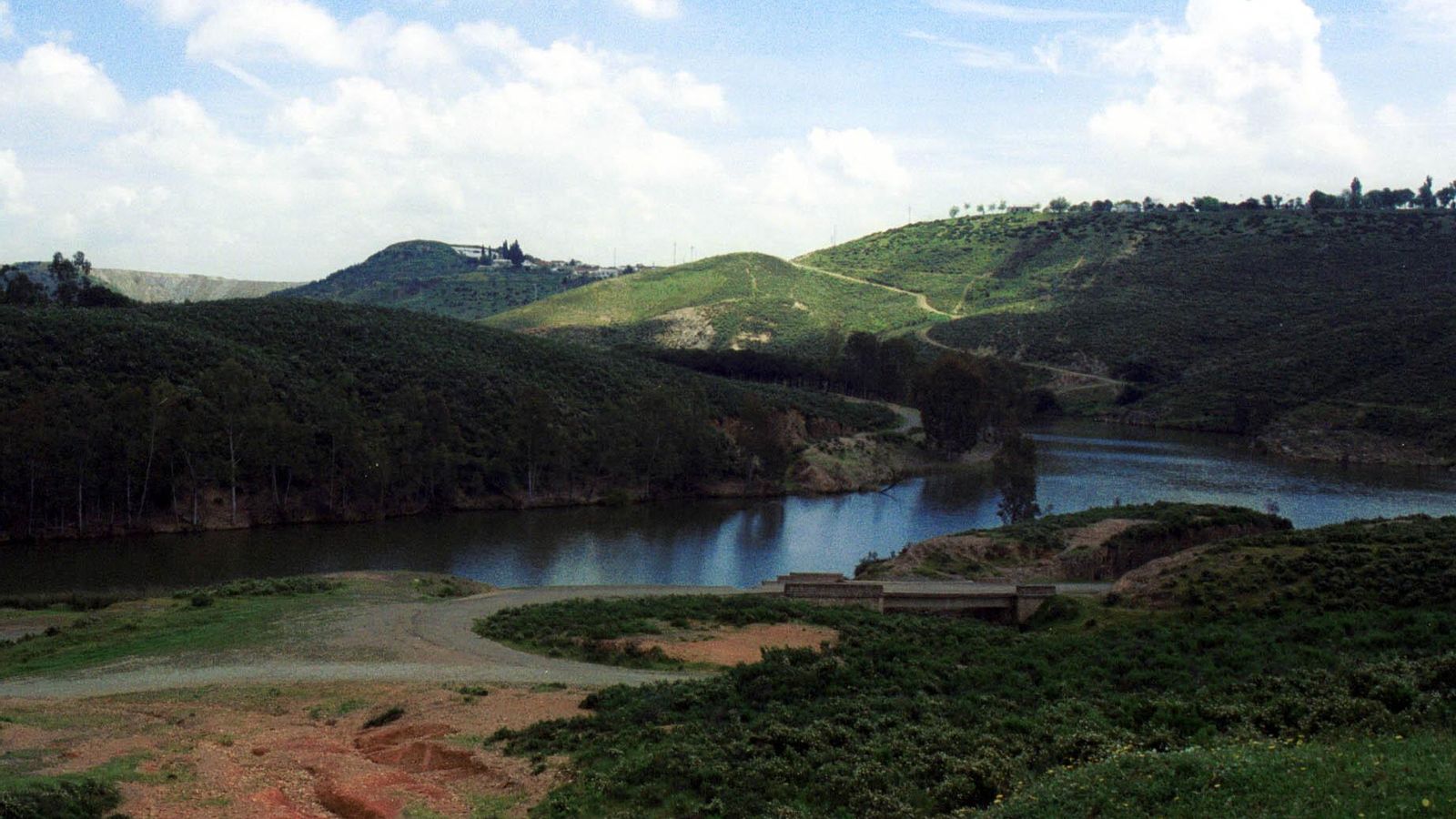 Embalse del Agrio, en Aznalcóllar.