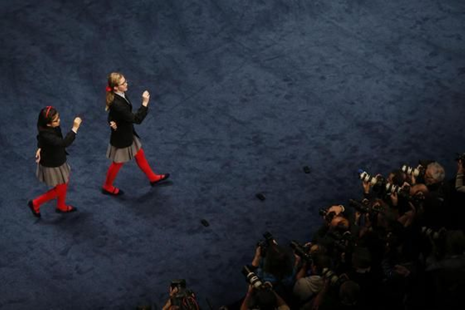 Sale el Gordo.

Foto: EFE