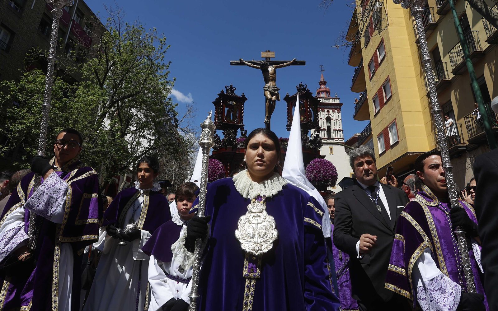 Imágenes de la salida de la hermandad de Los Negritos