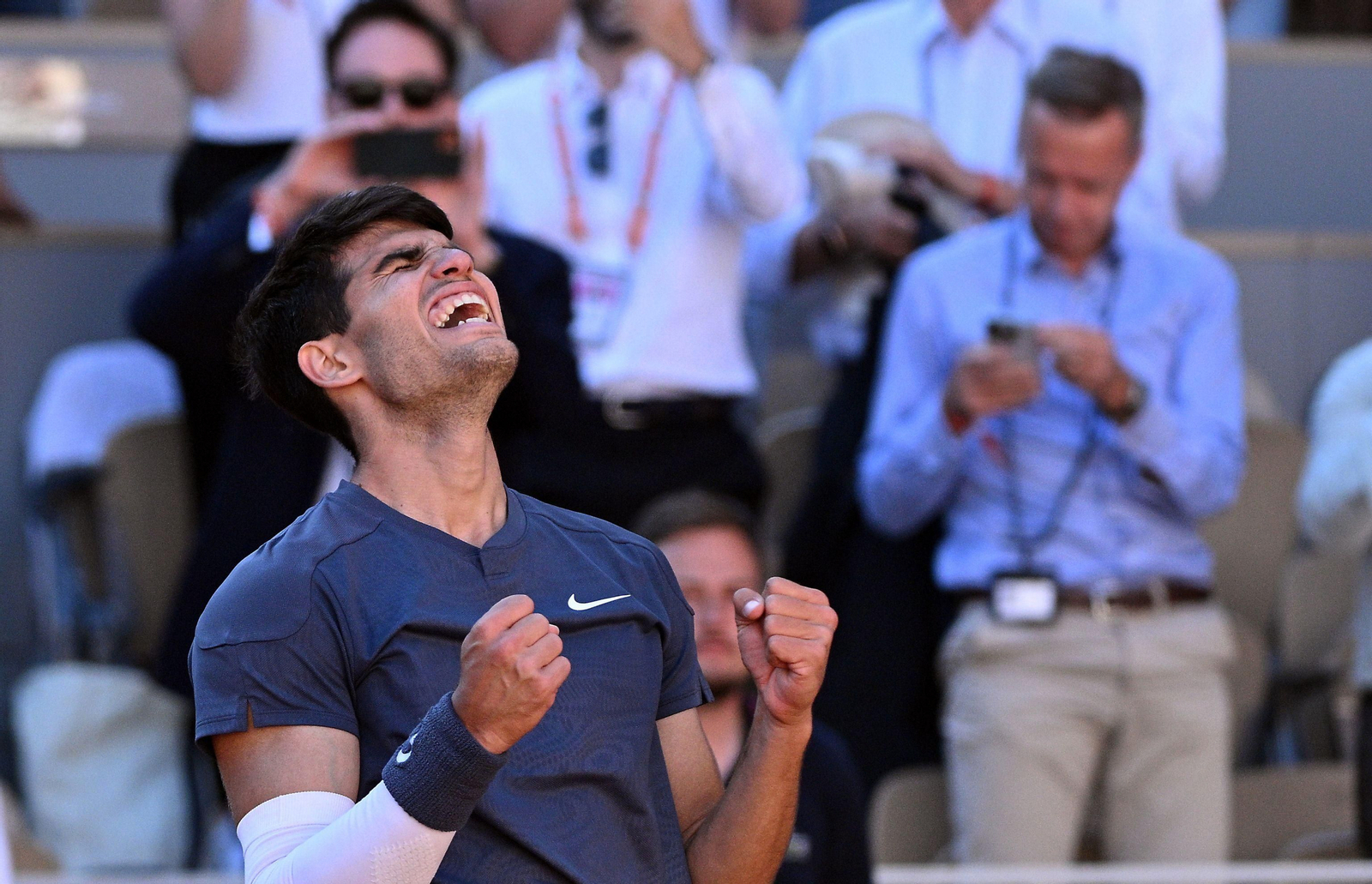 Las mejores fotos de la remontada de Alcaraz a Sinner