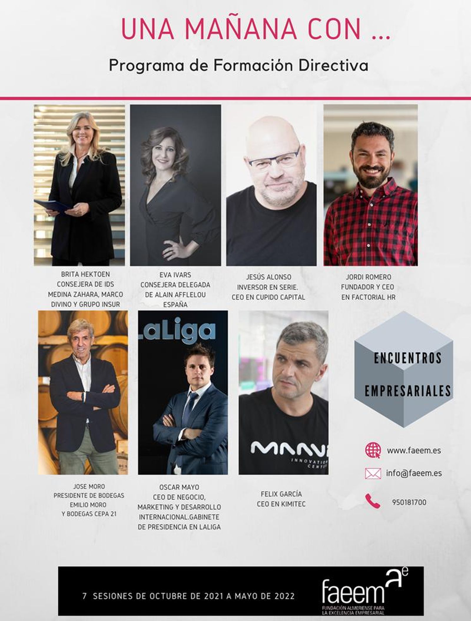 FAEEM inicia la sexta edición de 'Una mañana con...'.
