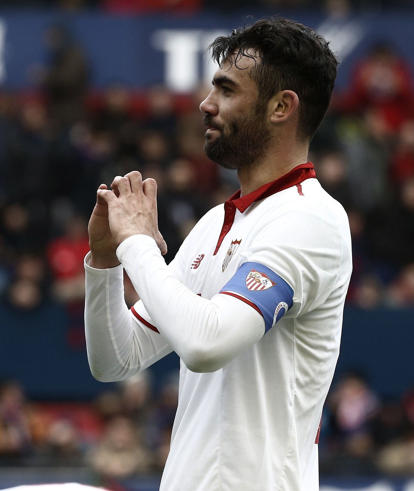 El Osasuna-Sevilla, en imágenes