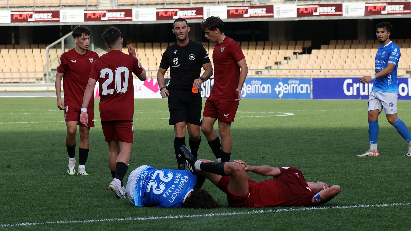 Partido del Xerez DFC - Sevilla C en Jerez