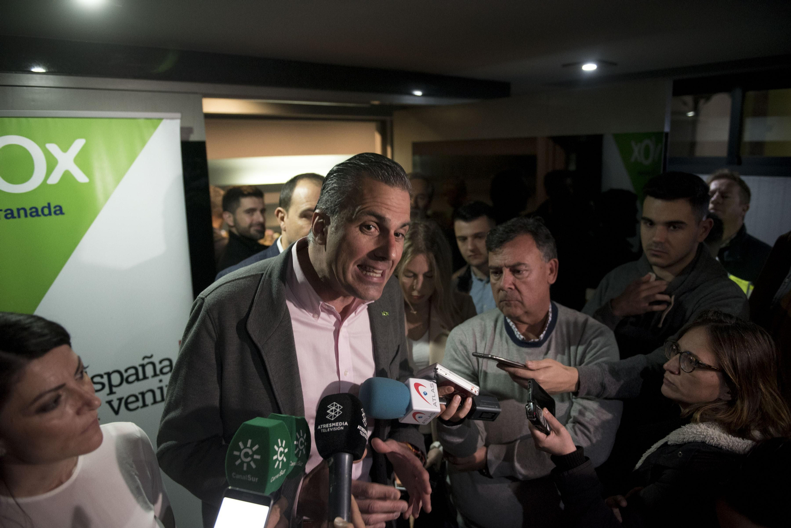 Imágenes del acto de Vox en Granada