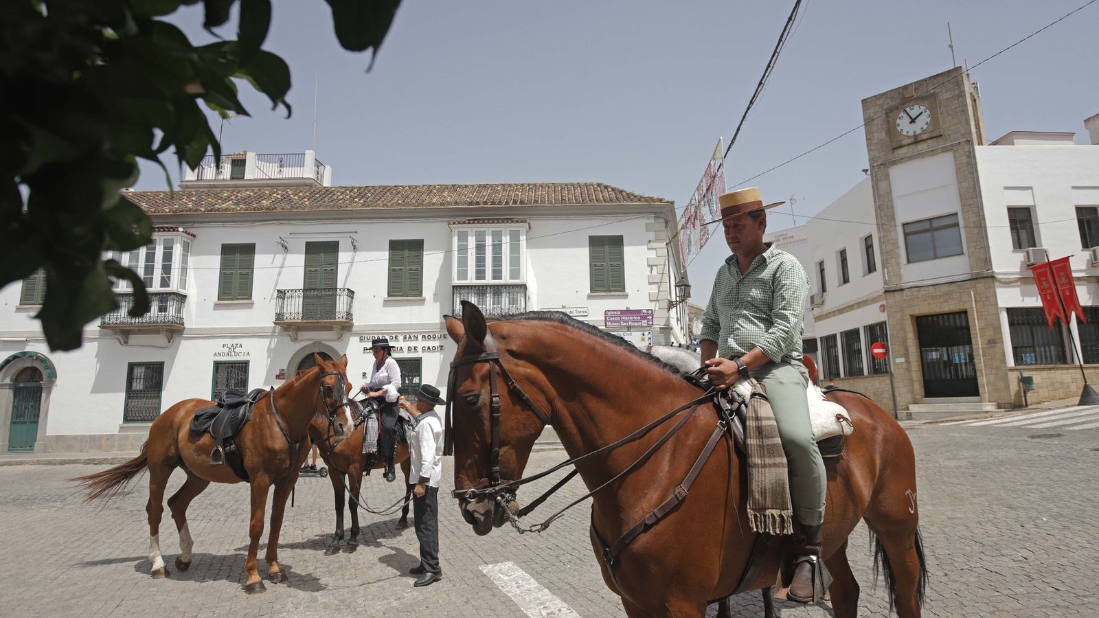 Fotos del sábado de Feria en San Roque
