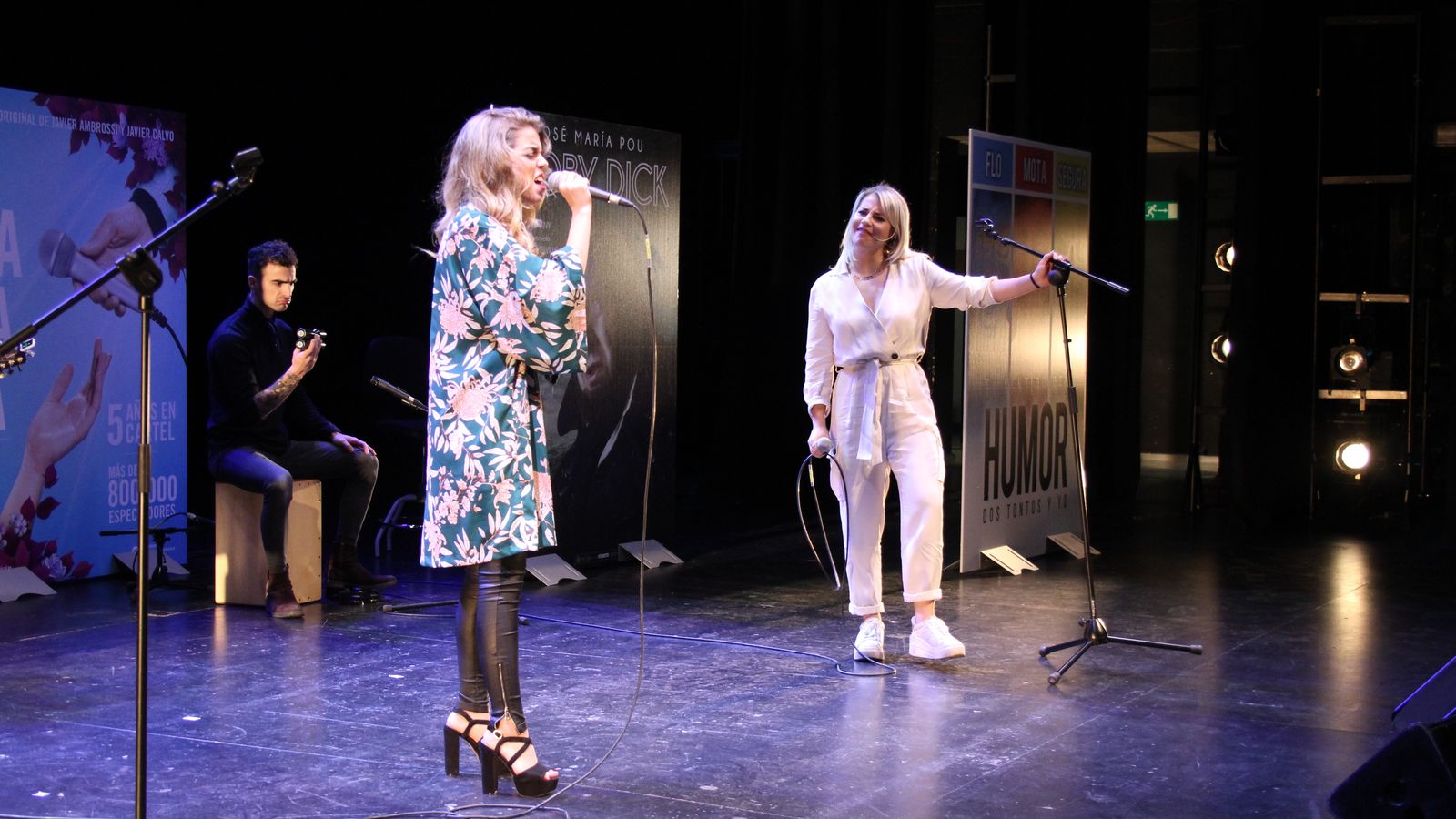 Nerea Rodríguez y Lucía Gil, de La Llamada.