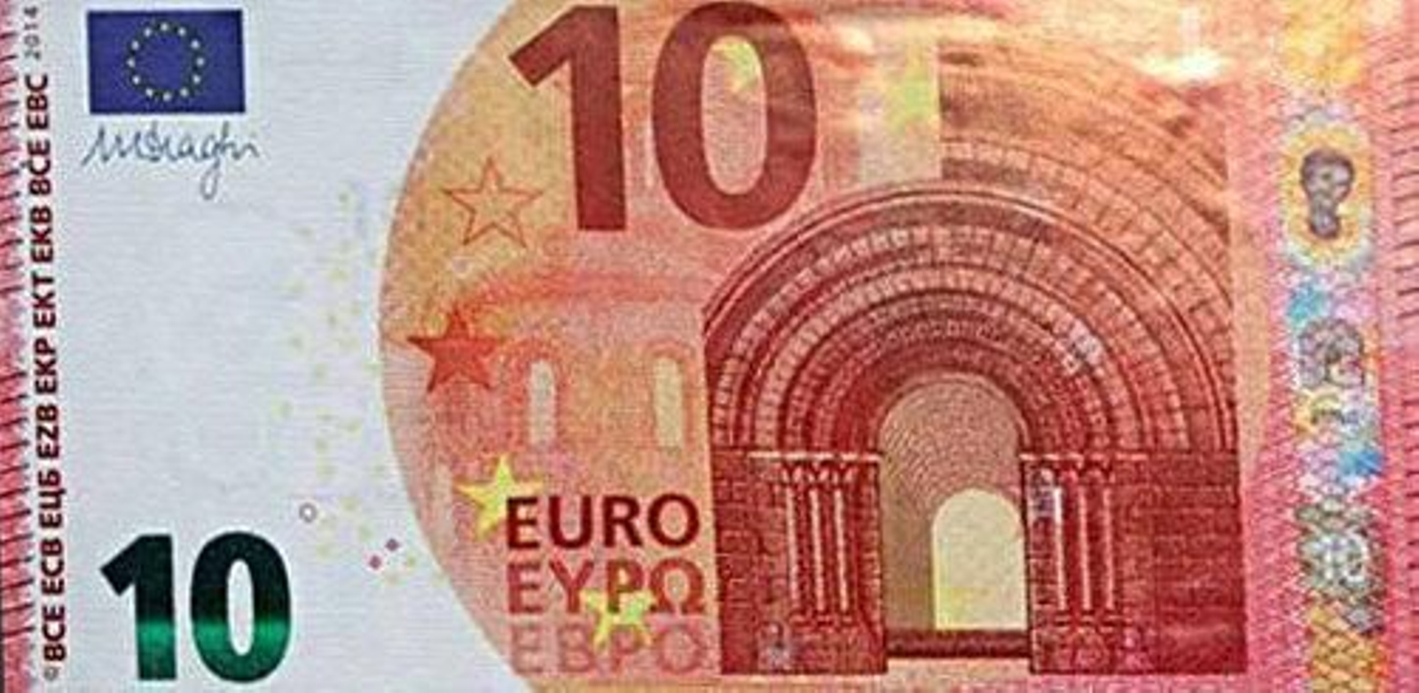 El BCE pone en circulación los nuevos billetes de 10 euros