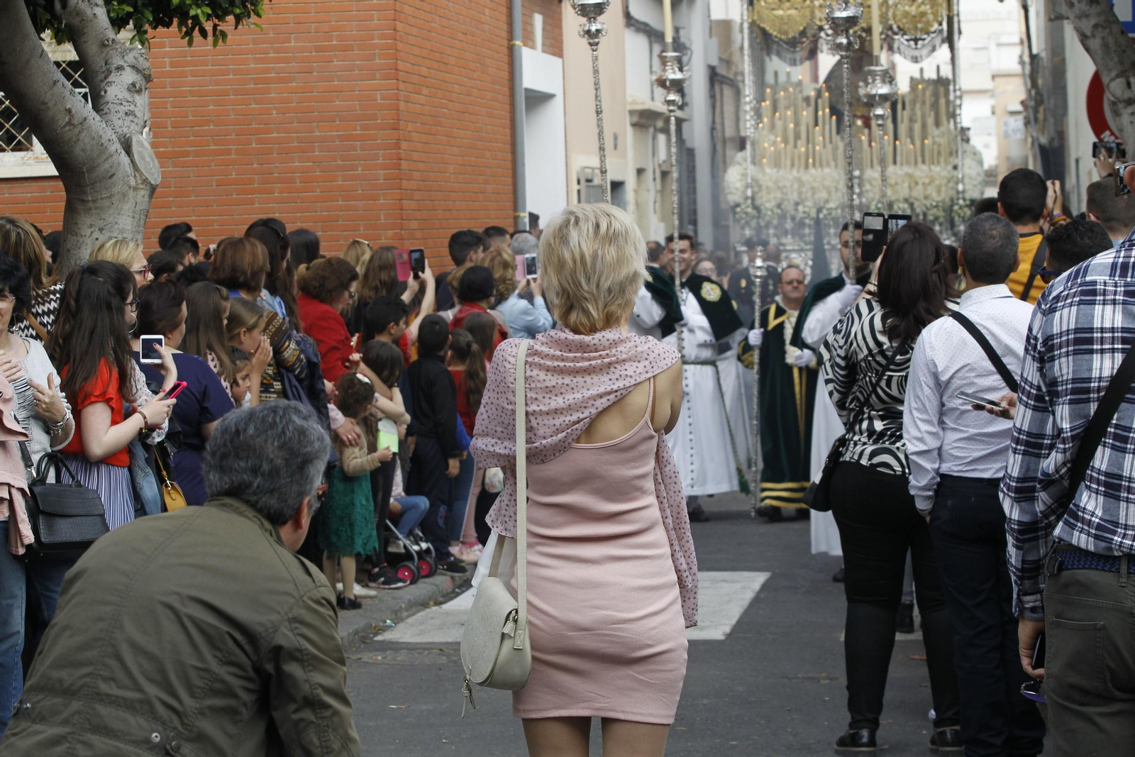 Imágenes de la Procesión de la Macarena. Semana Santa Almería 2019
