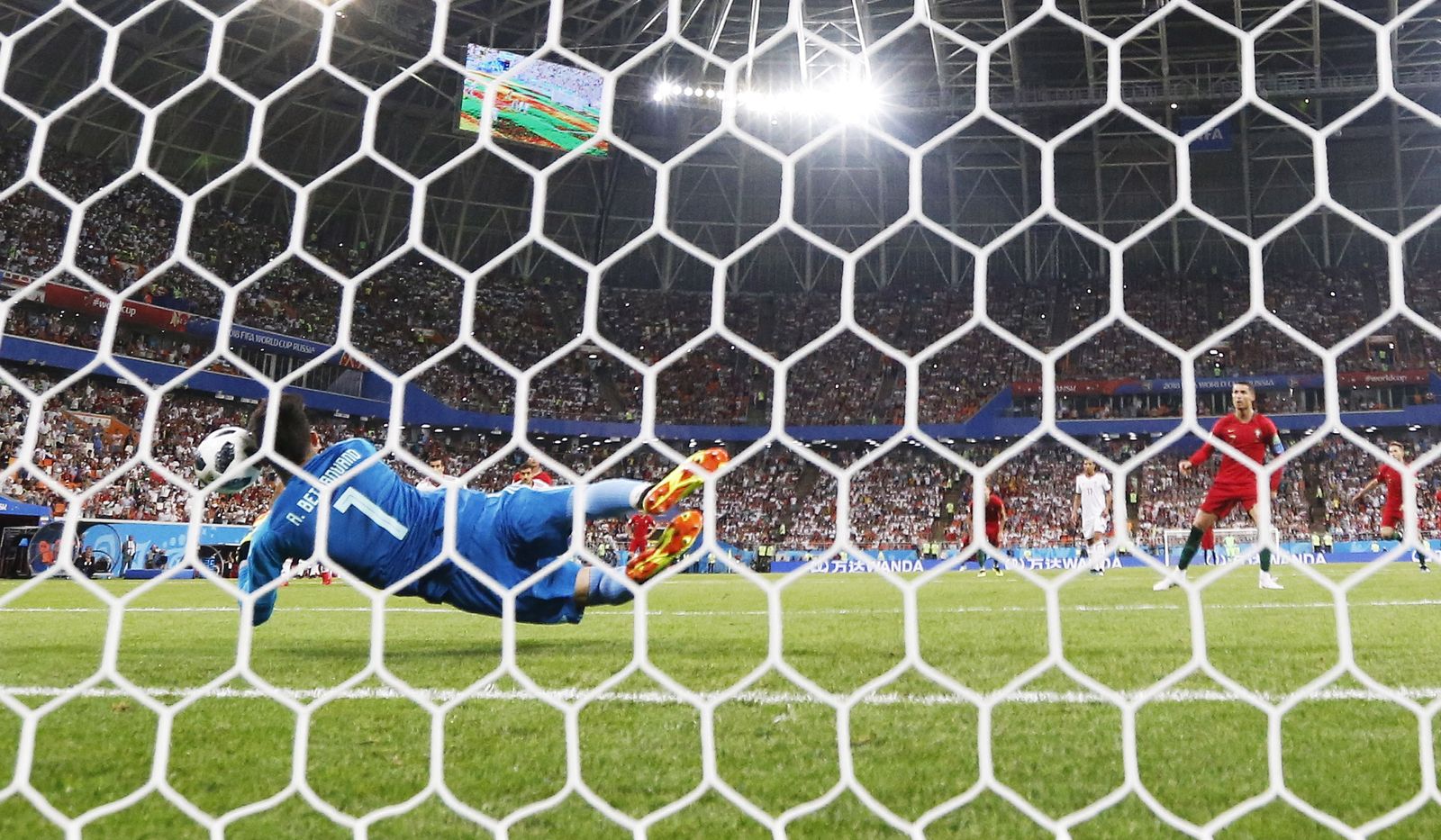 Las imágenes del Irán-Portugal