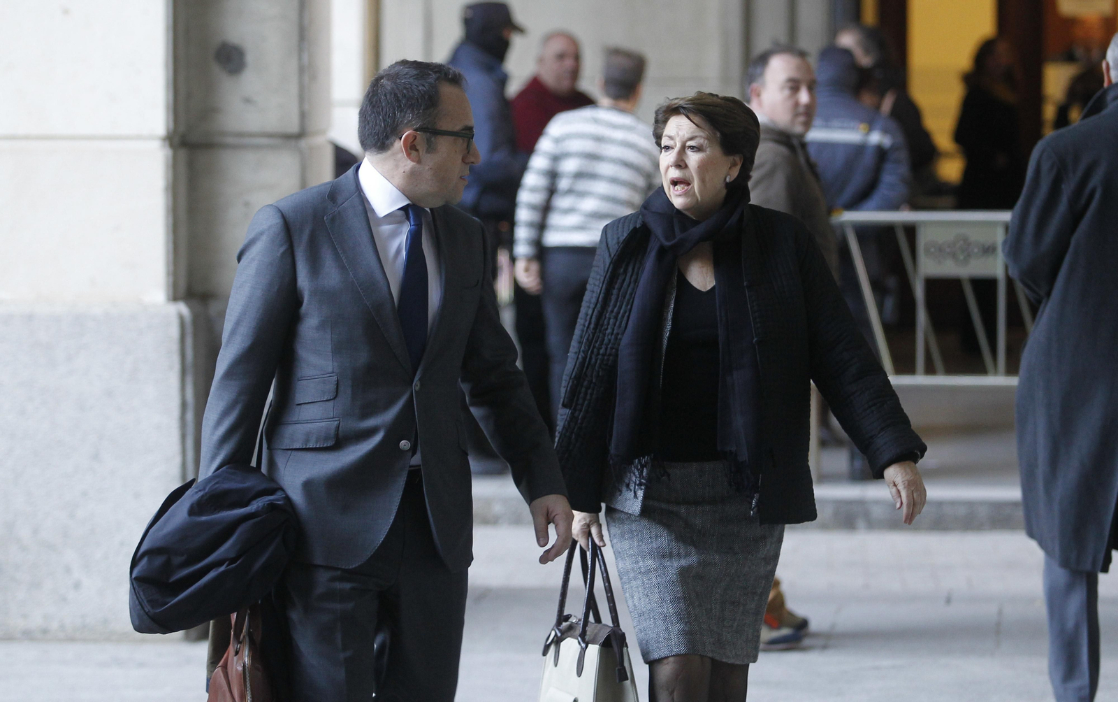 Primera sesión del juicio de los ERE