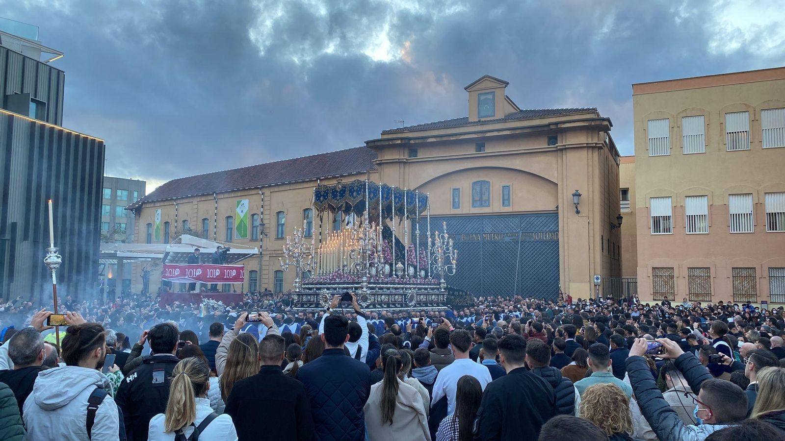 La salida de la Virgen de la Estrella.