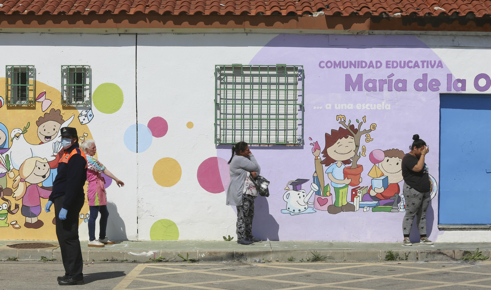 Coronavirus en Los Asperones de Málaga, en fotos