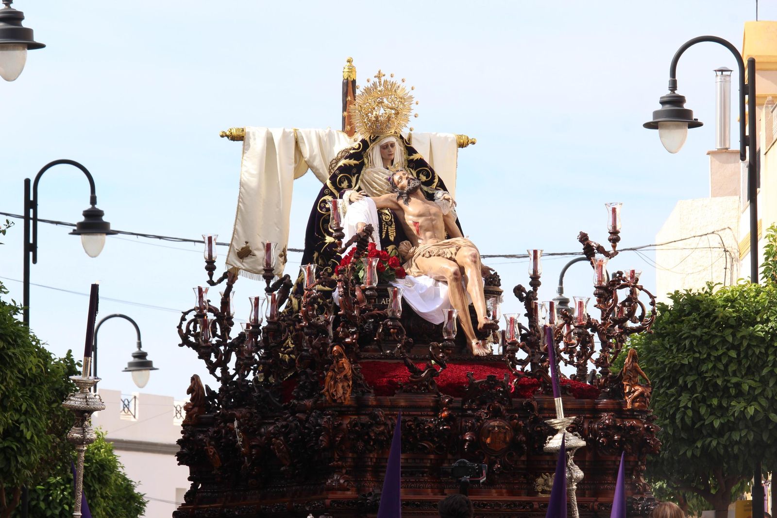 La subida de Jesús y el Pregón del Judío de Vera, en imágenes