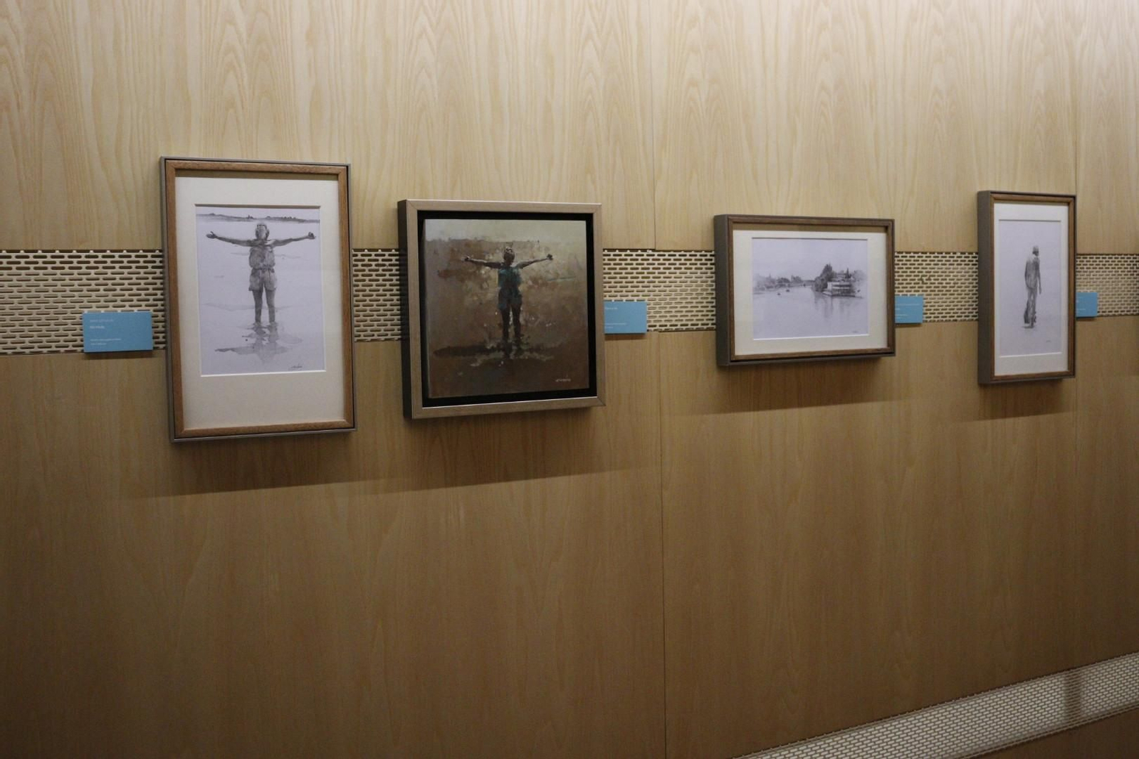 La exposición 'Dibujos preparatorios. Paisajes y Figuras' del Museo de Bellas Artes, en imágenes