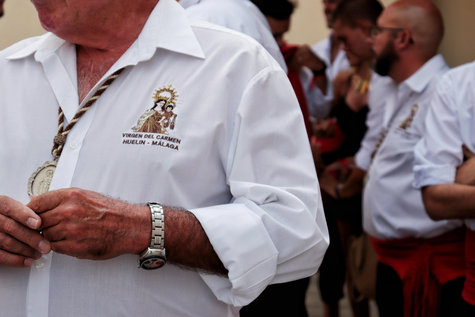 La Virgen del Carmen de Huelin, en fotos