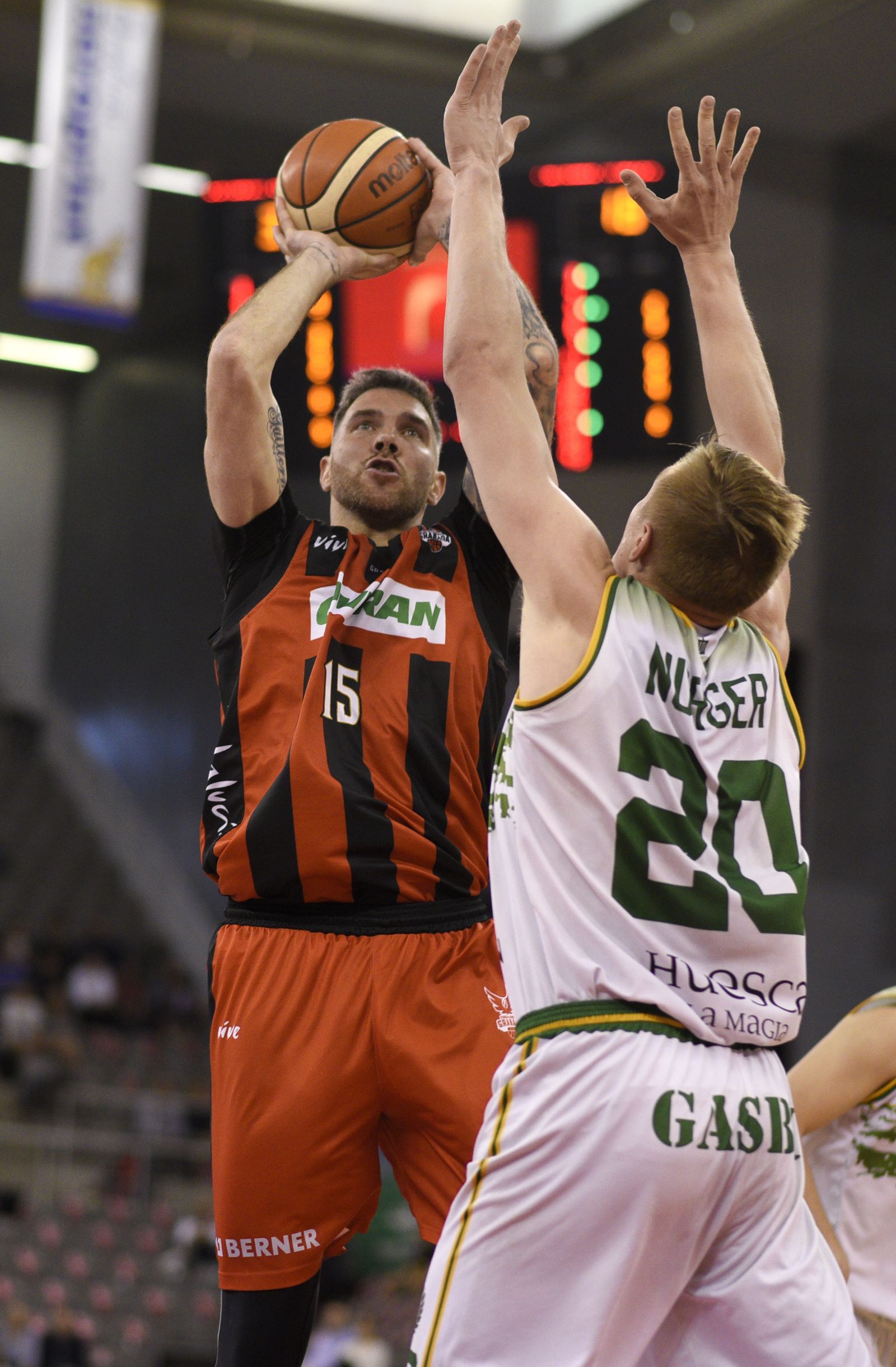 Guille Rubio trabajó a destajo.