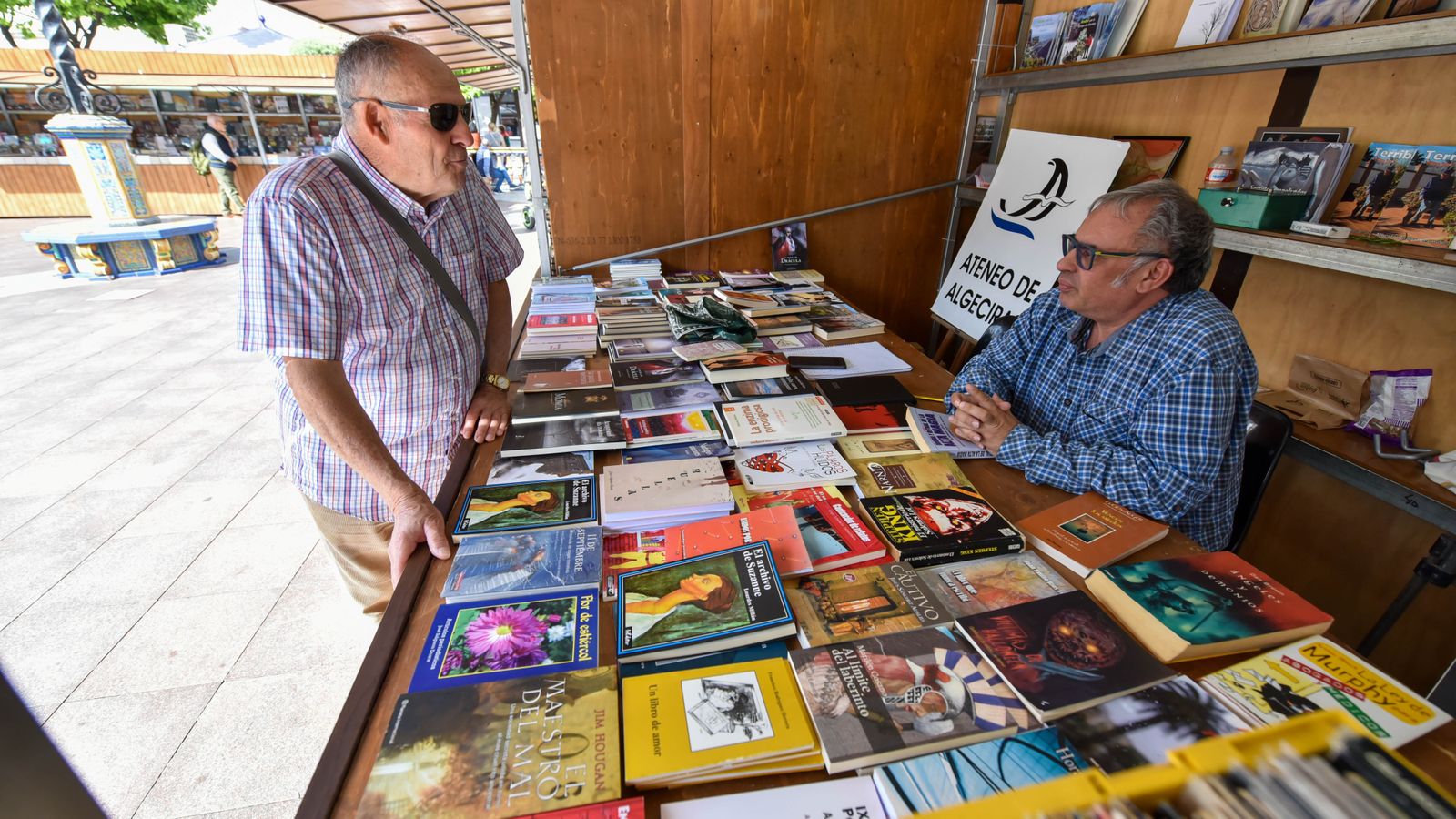 Fotos de la Feria del Libro de Algeciras 2023